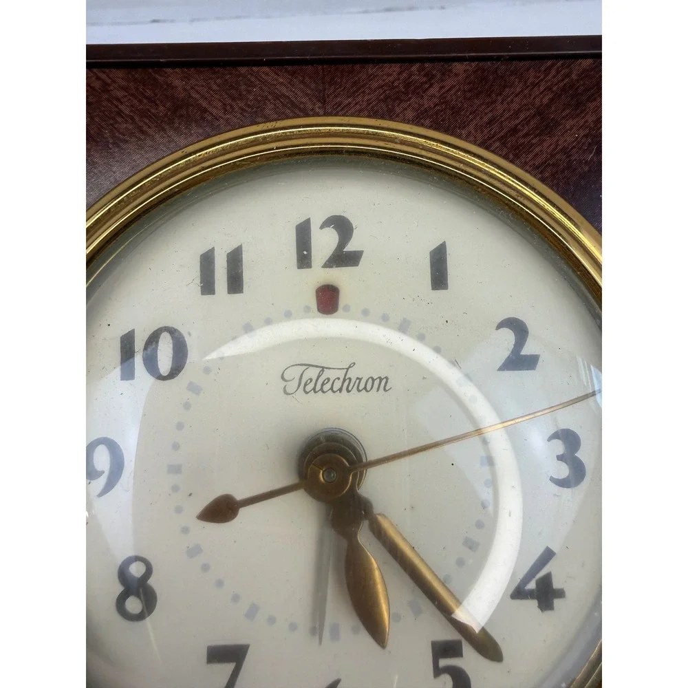Vtg 1950's Telechron General Electric 